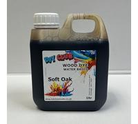 Water-Based Wood Dye, Wood Stain 500ml, 1000ml. Eco-Friendly, Non-Toxic, for DIY Interior Projects, Quick Dry, Furniture.Black, Red, Green, Blue, Pine, Oak, Brown, Mahogany, (Soft Oak, 1000ml)