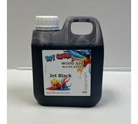 Water-Based Wood Dye, Wood Stain 500ml, 1000ml. Eco-Friendly, Non-Toxic, for DIY Interior Projects, Quick Dry, Furniture.Black, Red, Green, Blue, Pine, Oak, Brown, Mahogany, (Jet Black, 1000ml)