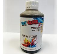 Water-Based Wood Dye, Wood Stain 500ml, 1000ml. Eco-Friendly, Non-Toxic, for DIY Interior Projects, Quick Dry, Furniture.Black, Red, Green, Blue, Pine, Oak, Brown, Mahogany, (RAW Pine, 500ml)