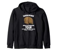 Water Bear Tardigrade World Domination Tour Mass Extinction Zip Hoodie