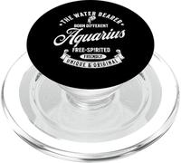 Water Bearer Aquarius Born Different Free Spirited Men Women PopSockets PopGrip for MagSafe
