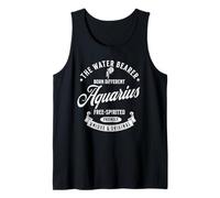 Water Bearer Aquarius Born Different Free Spirited Men Women Tank Top