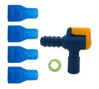 Water Bladder Replacement Bite Valve - Water Hydration Bladder Bite Valve Replacement - Silicone Reservoir Spout Nozzle for Camping Running Hunting Hiking Cycling