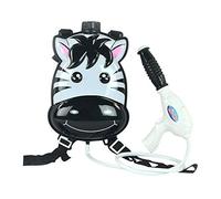 Water Blaster Pack Backpack Water Gun for Kids,Cartoon Summer Outdoor Toys with Adjustable Straps for Swimming Pool Backyard Beach Fight Game (Color C)