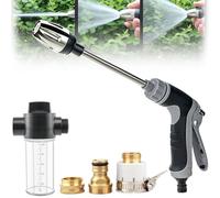 Water Blitz - Waterblitz Pressure Washer, Waterblitz High Pressure Water for Garden Hose, Turn Any Hose Into a High-Pressure Water Jet, 3-Way Adjustable Nozzle (Set-B)