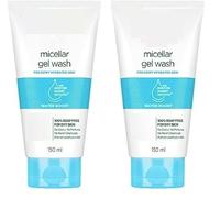 Water Boost Micellar Face Wash - 150ml (Pack of 2) | 100% Soap-Free Gentle Cleanser for Women & Men | For Normal to Dry Skin