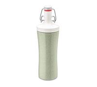 Water Bottle 425ml PLOPP TP GO, Organic Green-Cotton White