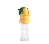 Water Bottle Attachment with Straw, Leak-Proof Universal Silicone Drinking Spouts, Water Bottle Conversion Cap with Straw, for Home Travel in the Car for Juice, Lemonade, Water Bottles and