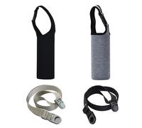 Water Bottle Bag | 2X Water Bottle Strap,Drink Cup Sleeve Shoulder Sling Pouch Portable for Adults, Outdoor Hiking