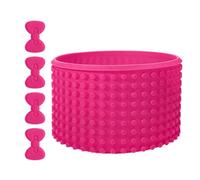Water Bottle Boots, Silicone Boots | Cup Boots with Bow and | Buckles, protective drinking cup boot, water bottle bottom protection, drinking bottle bumper for 12 to 40 ounce cups