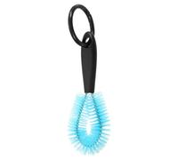 Water Bottle Brush,1 Pcs 5'' Ring Head Water Bottle Cleaner Scrubbing Brush for Cleaning Tumblers, Beer Brewing Supplies (Blue)
