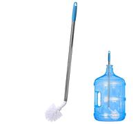 Water Bottle Brush, 24 Inch Balloon Brush, Bendable Cleaning Washer Scrubber, Carboy Cleaning Brush With Non-slip Handle, L-shaped Bottle Cleaner, Soft Side Bristles Bottle Cleaning Brush