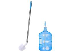 Water Bottle Brush - Bottle Cleaning Brushes With Non-slip Handle | Bucket Scrubber Cleaning | Drinking Vessel Carafe Scrubber | Long Handled Water Dispenser Cleaner For Baby Bottles, Flasks, Cups