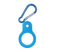 Water Bottle Buckle Carabiner Clip Drink Bottle Holder Hook Sky Blue 5.5x3.5cm