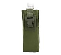 Water Bottle Carrier Bag, Radio Bag, Adjustable Bottle Cage Carrier, Multifunctional Walkie Talkie Waist Bag, Radio Holder, Belt Bag for Running, Cycling, Army Green, verwijzen naar de beschrijving