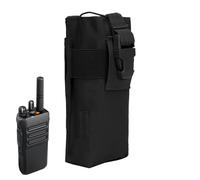 Water Bottle Carrier Bag - Walkie Talkie Holder, Bottle Holder Carrier | Multifunctional Radio Holder Duty Belt for Trail Running, Mountaineering, Cycling, Daily Commuting(7.87x3.54x2.36 Inches)