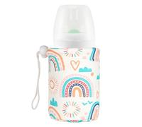 Water Bottle Carrier Cartoon Water Bottle Bags Holder for Kids Boys Girls, Insulated Bottles Bag Baby Milk Bottles Warmer Cozy Sleeve Insulated Warm Keeper Supplies for Baby Milk