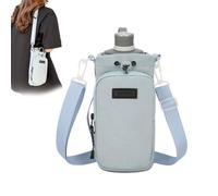 Water Bottle Carrier - Hydration Pack 30x14cm Sport Flask Organizer, Detachable Pockets, Comfortable Strap, Versatile Outdoor Storage | Convenient Carrying Solution for Trekking Walking