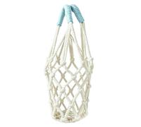 Water Bottle Carrier Portable Handwoven Macrame with Handle