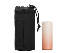 Water Bottle Carrier - Running & Hiking Water Bottle Bag, Large Capacity, Drawstring, Waterproof | 6.69 x 3.15 Inch Tumbler | for Cup Tumbler Outdoor Camping Hiking Walking Travel