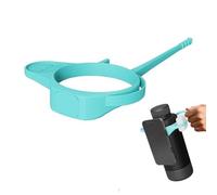 Water Bottle Cell Phone Holder | Silicone Cup Handle Strap with Phone Mount,Anti-Slip Tumbler Accessories for Workout Sports Events Fitness Walking Running Backpack Runners
