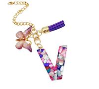 Water Bottle Charm Chains, Cup First Chain Accessories | Bottle Decoration Chain - Name ID Decorative Chain, Initial Chain Colored Stone, Water Bottle Accessories, se beskrivning, See description