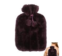 Water Bottle Cover Only - Faux Plush Cover for 2 Liter (2000 Ml) | Water Bottle Softcover for Hot Cold 6-8 Hours to Keep Warm Helps Relieve Muscle Aches Menstrual Cramps