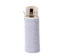 Water Bottle Cover Sleeve - Insulated Carrier, Glass Bottle Cozy | Soft Neoprene Pouch for Sports Gym Hiking, Reusable Outdoor Travel Holder Bag for Jug Cup Flask Kids Adults Gear