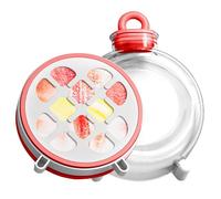 Water Bottle Cube Ice Tray - Function Cooling Mold, Compact Drink Cup Maker | Flexible Silicone Design Detail, Quick Release, Kitchens Camping Picnics Locations, Summer Beverage Prep