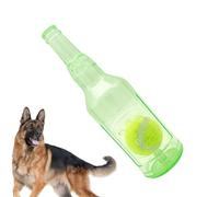 Water Bottle Dog Toy, Dog Toy Water Bottle - Puppy Chew Toy Funny Creative Interactive Squeaky - Chew Resistant Pet Chew Accessories, Bottle with Ball for Aggressive Cheeker