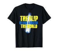 Water Bottle Flip Shirt Flip Heard Around The World T-Shirt