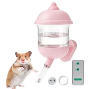 Water Bottle for Hamster - 8 x 10 x 16 cm, 170 ml Magnetic Leak-proof Dispenser, Water Bottle for Cage with Remote Control and Night | Waterproof Drink for Hamster, Gerbil, Chinchilla, Hedgehog, Furet