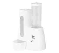 Water Bottle for Hamsters and Integrated Animal Shelter - Automatic 120 ml Anti Foot Foil Dispenser for Hedgehogs, Mice and Small Pets, Accessories for Cages