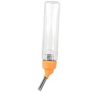 Water Bottle for Rabbits, Chinchillas, Mouse, Guinea Pig, Malachinee and Other Small Pets Transparent Body Hanging on Cage Hamster Water Dispenser Water Bottle for Cage No Drip for Filtered Water