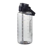 Water Bottle for Running, Water Bottles for School, Drinking Water Glasses for Cycling 2 Liter | Portable Sports Water Cups with Time Markings for Football, Picnic and