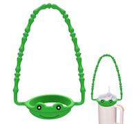 Water Bottle Handle for Stanley Cup Strap, Silica Gel for Stanley Water Bottle Water Bottle Holder with Strap, Paracord Handle for Water Bottle for Stanley Cup Holder with Strap Water Bottle Straps