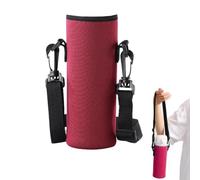 Water Bottle Holder Bag | Water Bottle Carrier Bag With Adjustable Shoulder Strap | Holder, For Stainless Steel, Bottles, Sport And Energy Drinks