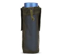 Water Bottle Holder, Foldable Water Bottle Cage Backpack with Drawstring, Water Bottle Holder Backpack Mesh Tactical Bottle Holder for Camping Cycling Hiking