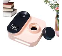 Water Bottle Humidifier - USB Quiet Purifier Dehumidifier, 1200mAh Portable For Bedroom | Nursery Home Room Office Desk Travel Car House Personal Cool Mist Spray Night Light Mini Device