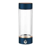 Water Bottle Hydrogen Water Generator Hydrogen Water Generator Bottle Portable Hydrogen Rich Water Glass Health Cup 3 Minutes Hydrogen Production 1200-1500PPB Anti-Oxidation and Anti-Aging