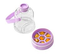 Water Bottle Ice Mold,400ml Easy Release Silicone Portable,Push Water Bottle with Ice Tray | for Outdoor Beach Picnic Camping Office Gym Drink Juice Cocktail Whiskey