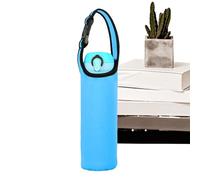 Water Bottle - Insulated Protective Sleeve, Durable Bottle Holder | Portable Drink Tasta with Handle for Kids and Adults for Hydration, Travel, Fitness, Hiking, Commuting and to a, blue, Please refer