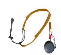 Water Bottle Lanyard, Ride Cup Lanyard Adjustable Cup Hand Strap | Multifunctional Camping Bottle Lanyard with Holes, Outdoor Drink Carrier for Beverage Kettle