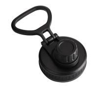 Water Bottle Lid - Wide Mouth Replacement Lid for Tumblers | Sturdy Material with Ring Handle, Spill Proof Leakproof Cap, Travel-Friendly Cup Topper Fits Most Standard Sports Water Bottles