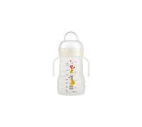 Water bottle MAM Trainer (4 months and up) white, 220 ml