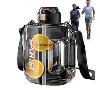 Water Bottle - Portable Drinking Jug, 1500ml Large Capacity, Leakproof Sports Flask, High Performance Hydration Accessories, Heavy Duty Training, Blue For Hiking Gym Workout