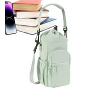 Water Bottle Porters - Soup Water Bottle Sleeve | Insulated Scarf Bag with Adjustable Strap | Waterproof Lightweight Organizer for Outdoor Hiking, Daily Commuting, green, Se référer au descriptif