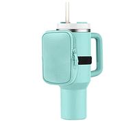 Water Bottle Pouch For Stanley Quencher Adventure 40oz and Stanley IceFlow 20oz 30oz, Gym Accessories For Women, Running Water Bottle Handheld Caddy Compatible With Stanley Tumbler Cup (Sky Blue)