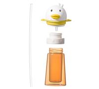 Water Bottle Pourer - Travel Bottle Lids with Straw and Duck Shaped Spout | Daily Hydration Accessory for Girls and Boys Perfect for Full Ai