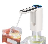 Water Bottle Pump, Automatic Drinking Bottles Dispenser Foldable Water Outlet 3 Modes USB Charging with 50cm Silicone Hose fit for 5-18L Waters Jug
